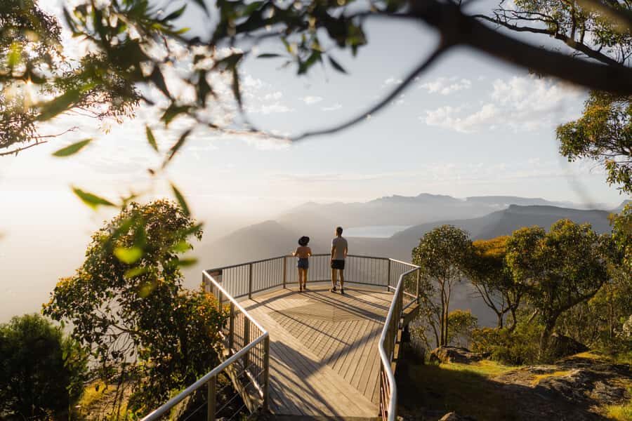 From Melbourne: Grampians National Park & Kangaroos - Halls Gap and Boroka Lookout: views first, then the easy walk tempo