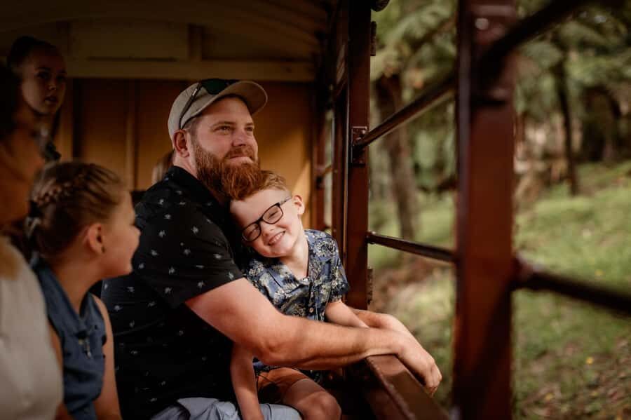 Melbourne: Half-Day Puffing Billy Steam Train Experience - The Puffing Billy train: Monbulk Creek Trestle Bridge and open-carriage fun